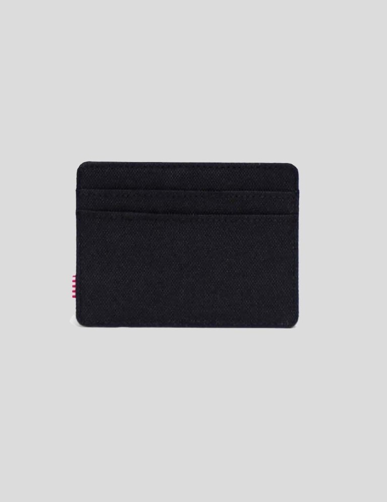 Monedero HERSCHEL charlie cardholder black